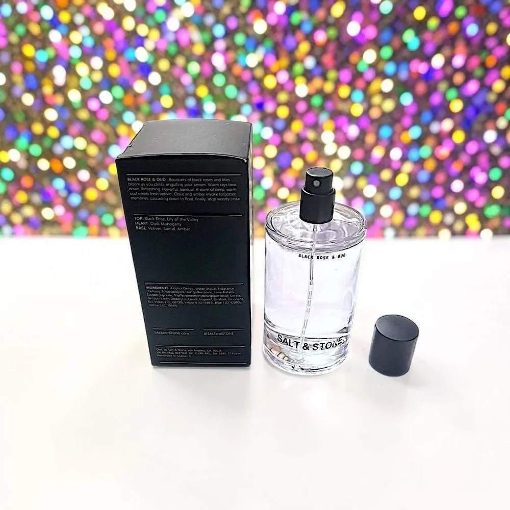 Salt & Stone Black Rose & Oud Body & Hair Fragrance Mist 3.4 fl oz New In Box